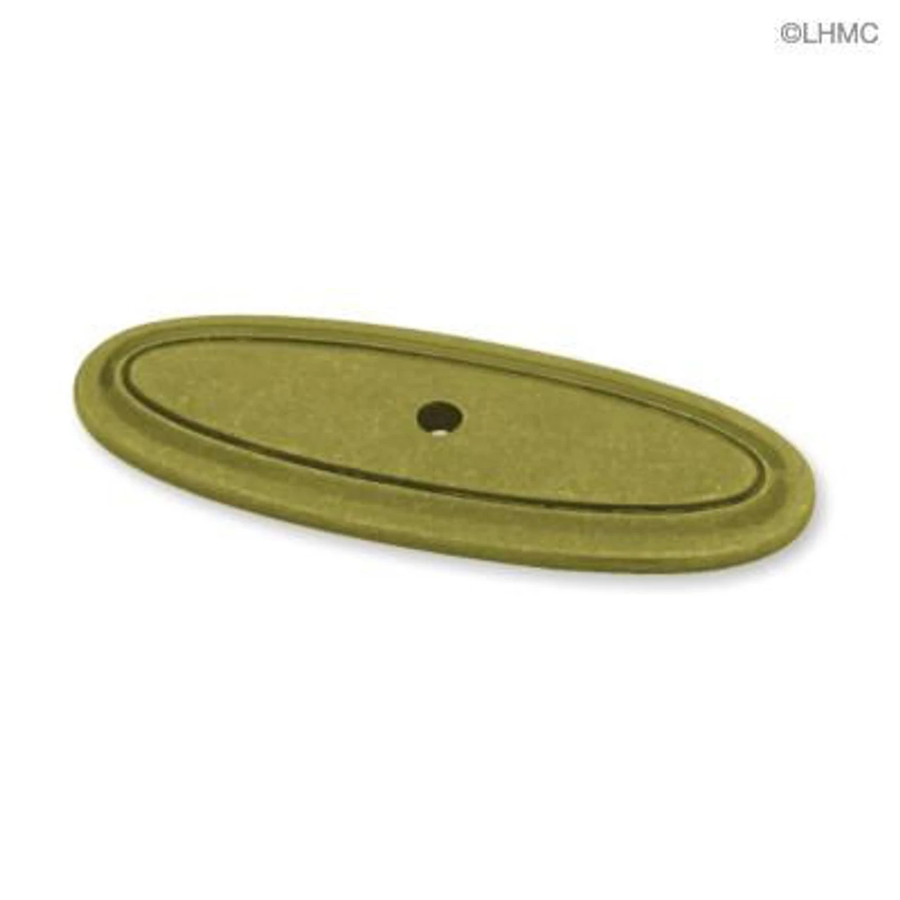 Liberty Knob Backplate - Antique Lancaster - Oval LQ-P30072-ALN-A 1 Liberty Knob Backplate - Antique Lancaster - Oval LQ-P30072-ALN-A