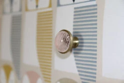 (As-Is) Knob Base For Glass Cabochon - 29.75mm Inside Satin Nickel DL-P3686-1BASE-SN -D'Lawless Hardware Shop knob base for diy 1 27977.1660590492