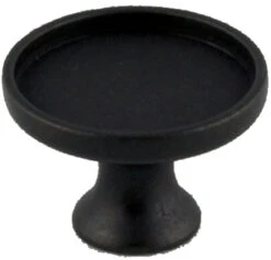 Knob Base For Glass Cabochon - 29.75mm Inside Oil Rubbed Bronze