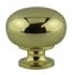 Liberty (1000-PACK) 1-1/4" Round Hollow Knob Brass Plated