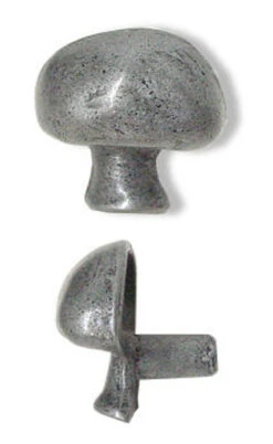 Liberty 1-1/2" Knob Hill Mushroom Knob Pewter