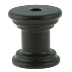 Knob Or Pull Making Base - Flat Black - 16x16mm
