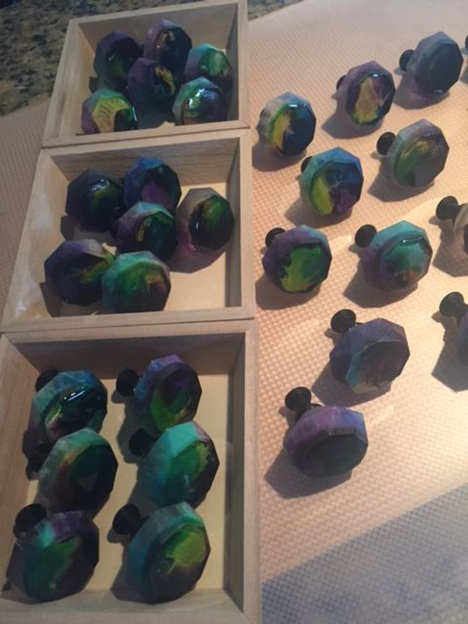 Knob Or Pull Making Base - Flat Black - 16x16mm 6 Knob Or Pull Making Base - Flat Black - 16x16mm - Image 6