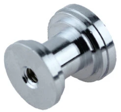 Knob Or Pull Making Base - Solid Brass - Chrome 16x16mm M10-BRASSBASE-CRM -D'Lawless Hardware Shop knob or pull making base solid brass chrome 16x16mm m10 brassbase crm 4 26109.1660590699