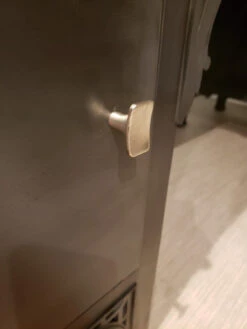 (As-Is) 1" Retro Sloped Rectangle Knob Satin Nickel 10 (As-Is) 1" Retro Sloped Rectangle Knob Satin Nickel -D'Lawless Hardware Shop knobs in satin nickel 1 27630.1656511800