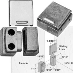 Knock Down (KD) Assembly Attachment 3 Pc (C727) CL-013 -D'Lawless Hardware Shop knock down kd assembly attachment 3 pc c727 cl 013 4 24072.1661356513