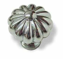 Liberty 1-1/4" Large Pumpkin Knob Chrome