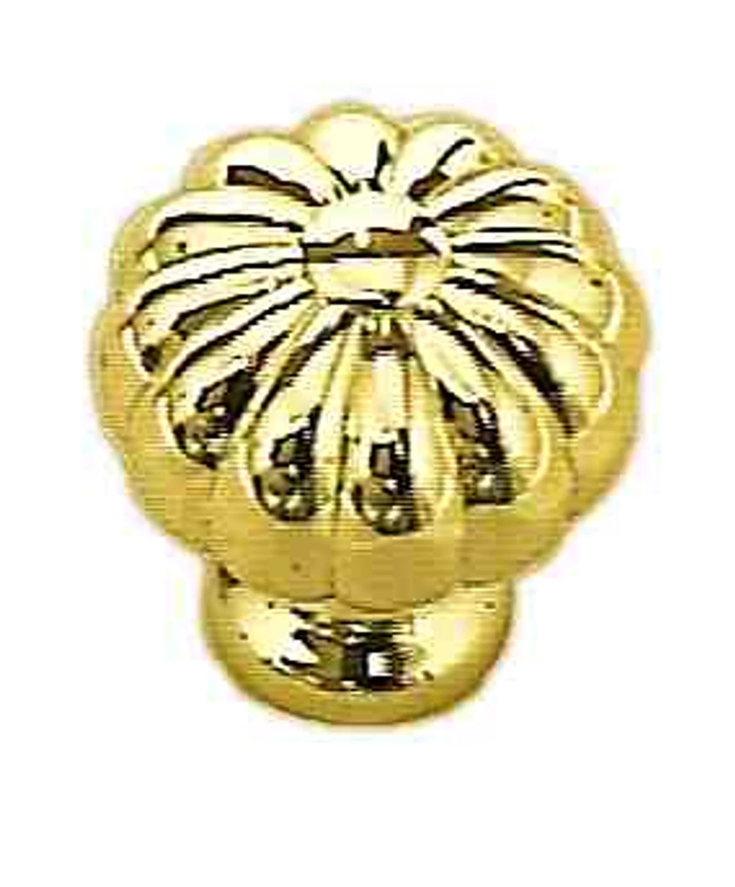 Liberty 1-3/8" Large Pumpkin Knob Polished Brass 1 Liberty 1-3/8" Large Pumpkin Knob Polished Brass