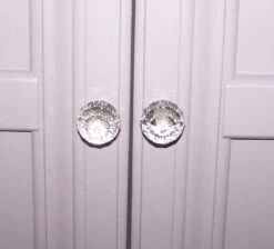 Liberty 1-3/16" Design Facets Ball Knob Chrome Base Clear Crystal -D'Lawless Hardware Shop liberty hardware clear acrylic faceted ball knob chrome base 1 3 16 l p30101 chc c 4 27823.1658160250