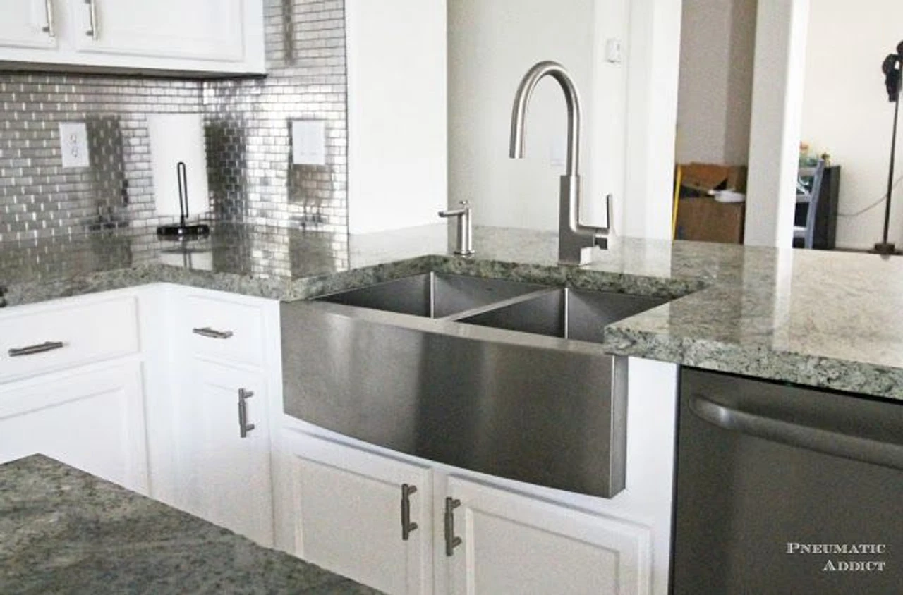 Liberty 3" Modern Metal Pull Stainless Finish 4 Liberty 3" Modern Metal Pull Stainless Finish - Image 4