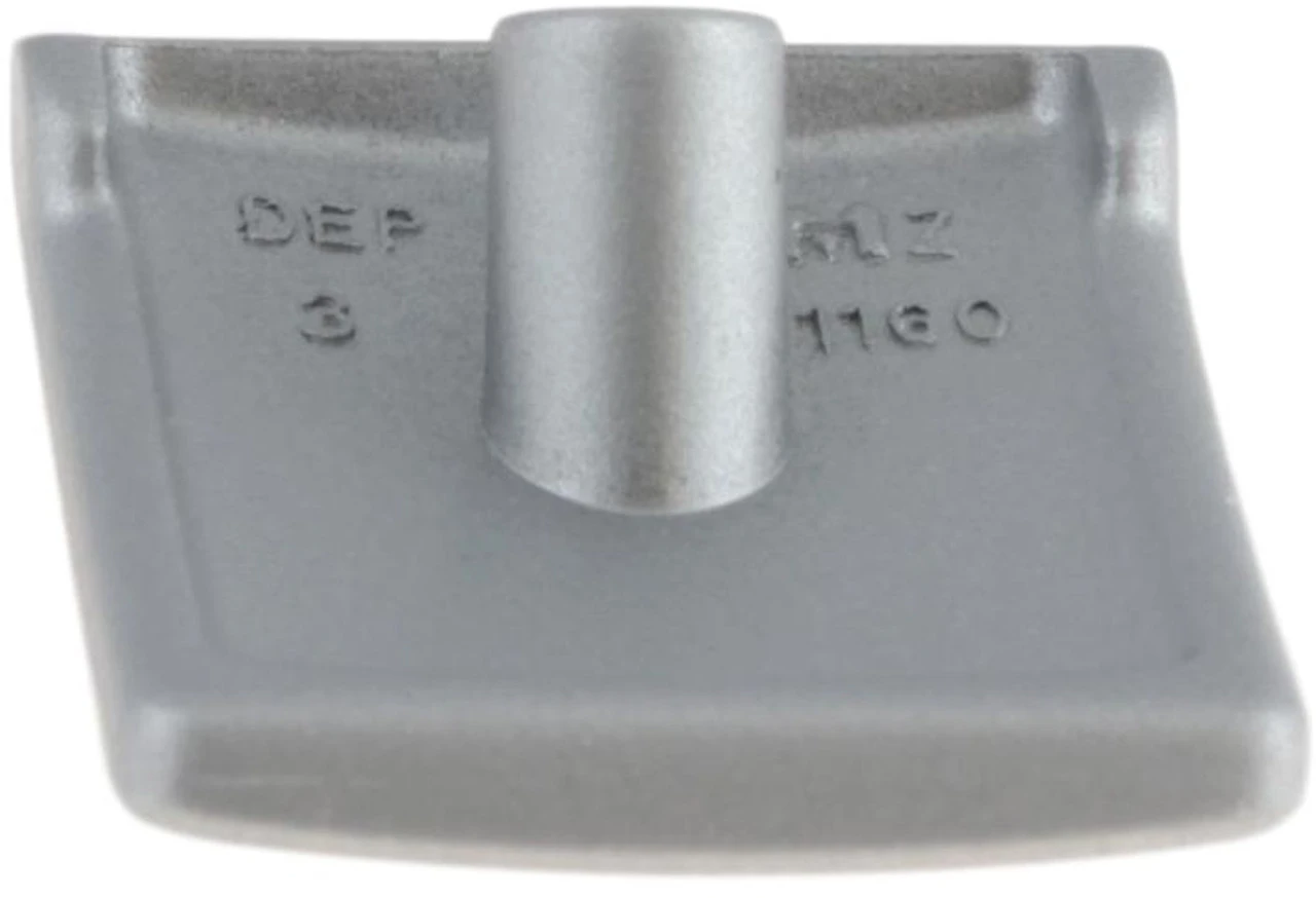 Liberty 1-1/4" X 1" Westside Square Knob - Matte Chrome 2 Liberty 1-1/4" X 1" Westside Square Knob - Matte Chrome - Image 2