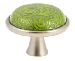 Liberty 1-5/8" Cloisonne Tribal Pattern Knob Lime With Brushed Satin Pewter 6 Liberty 1-5/8" Cloisonne Tribal Pattern Knob Lime With Brushed Satin Pewter -D'Lawless Hardware Shop lime cloisonne tribal pattern knob 42mm l pbf560 lim c 30 80040.1638989882