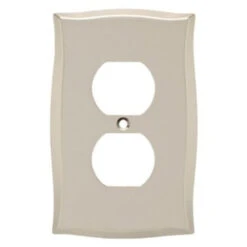 Liberty Llylah Duplex Switch Plate - Vintage Nickel (144044)