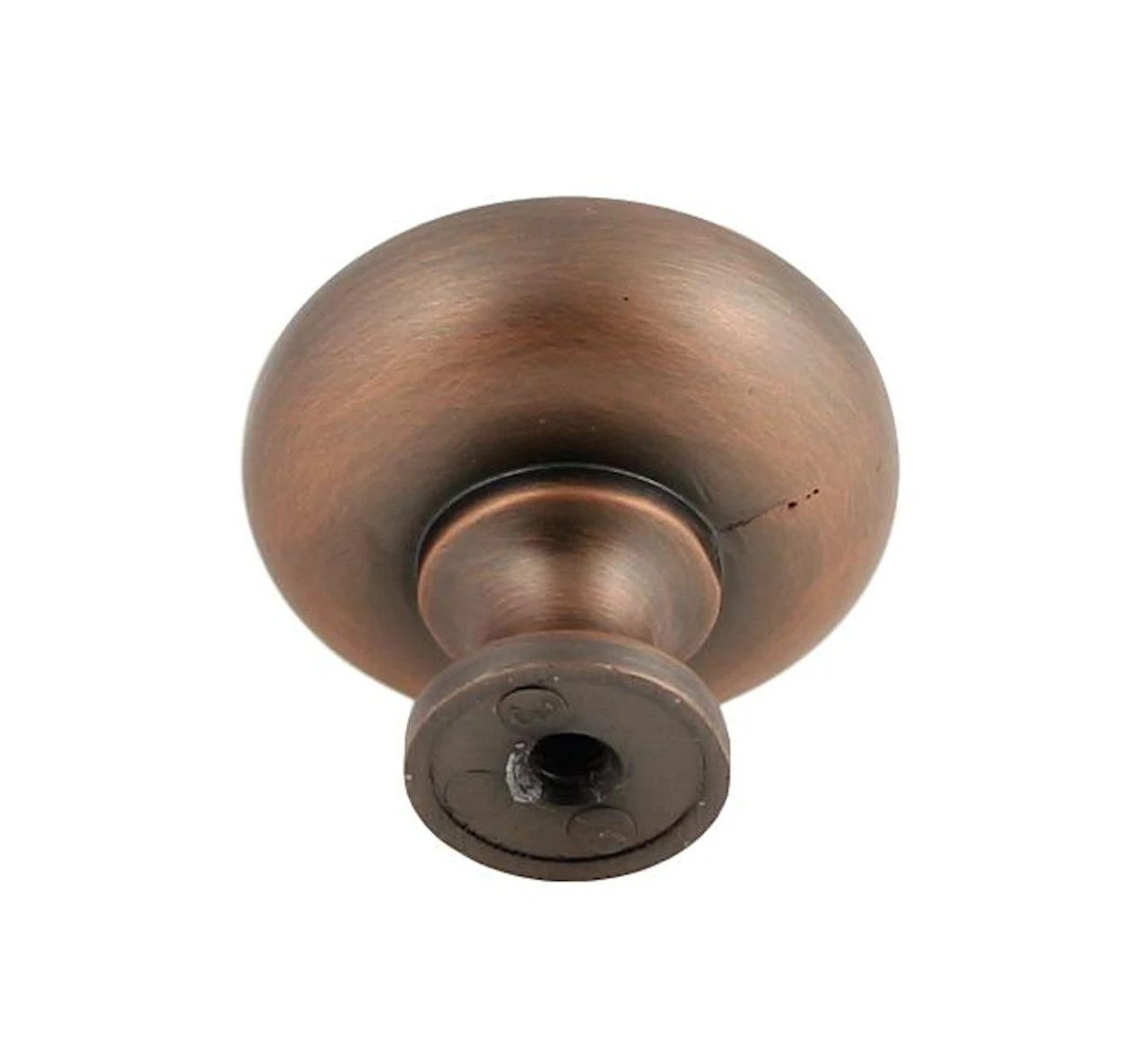 Liberty 1-1/4" Logan Knob Red Antique Copper 2 Liberty 1-1/4" Logan Knob Red Antique Copper - Image 2