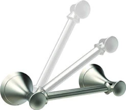 Liberty Carlisle Pivoting Toilet Paper Holder Brushed Nickel