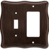 Liberty Single Switch/Rocker Wall Plate - Venetian Bronze
