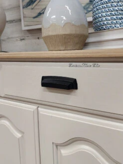 Liberty 3" Mandara Cup Pull Flat Black 6 Liberty 3" Mandara Cup Pull Flat Black -D'Lawless Hardware Shop mandara curved black cup pulls 61753.1680093484