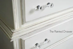 3" Octagon Glass Pull Clear With Oil Rubbed Bronze -D'Lawless Hardware Shop matching cut glass knobs and pulls 1 31963.1646847437