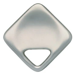 Liberty 1-1/4" Urban Metals Square Cutout Knob Matte Nickel