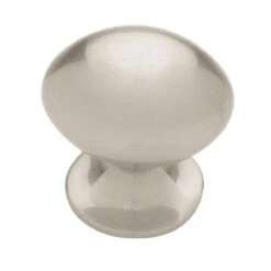 Liberty 1-3/16" Medium Football Knob Polished Chrome