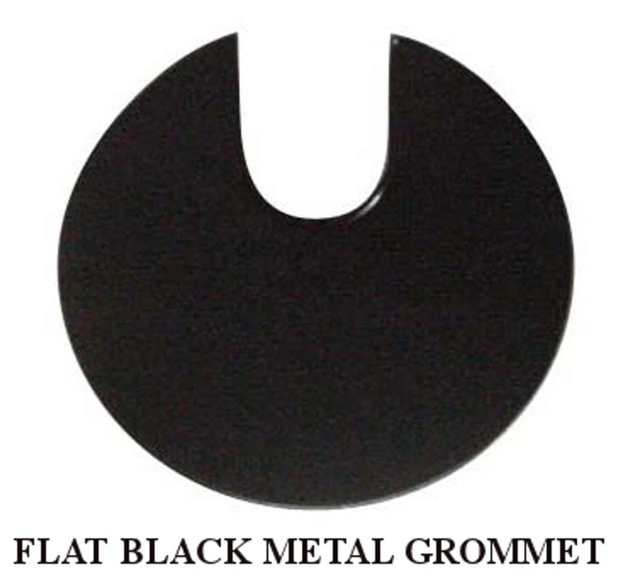 Metal Wire Grommet - Flat Black - 3" Diameter 2 Metal Wire Grommet - Flat Black - 3" Diameter - Image 2