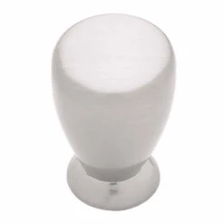 Liberty 3/4" Milk Bottle Knob Brushed Satin Silver