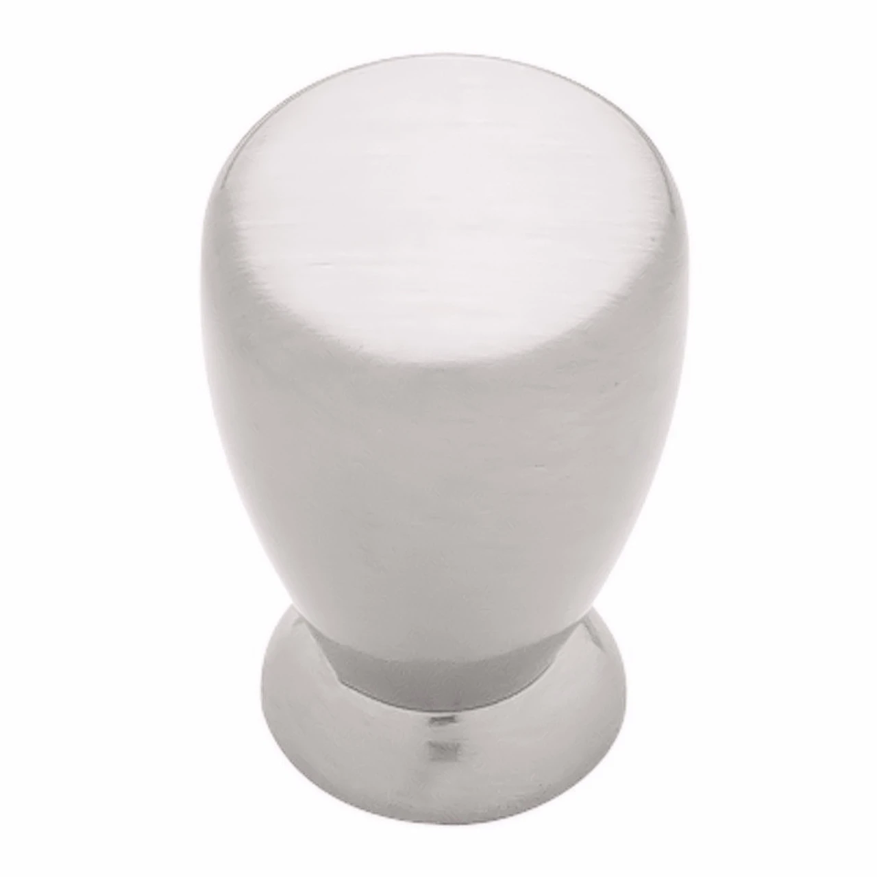 Liberty 3/4" Milk Bottle Knob Brushed Satin Silver 1 Liberty 3/4" Milk Bottle Knob Brushed Satin Silver