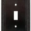 Mission Soft Iron Single Toggle Wall Plate - W32741-SI-U662667