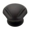 Liberty 1-1/4" Mission Style Triangle Top Knob Flat Black