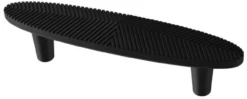 Liberty 3" Modern Herringbone Pull Flat Black