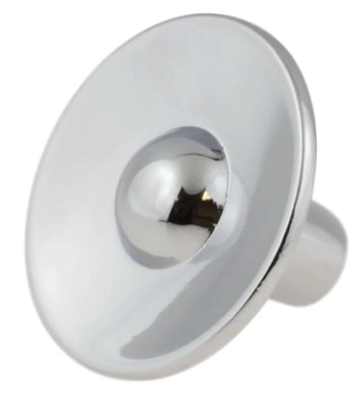 Liberty 1-7/16" Modern Mid-Century Flying Saucer Knob Polished Chrome 1 Liberty 1-7/16" Modern Mid-Century Flying Saucer Knob Polished Chrome
