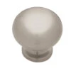 1-1/8" Motiv Round Knob Brushed Satin Nickel