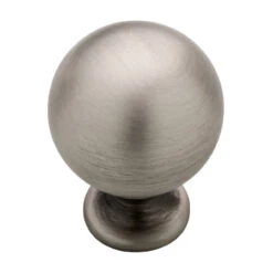 Liberty 1-1/8" Myrcella Round Antique Knob Heirloom Silver