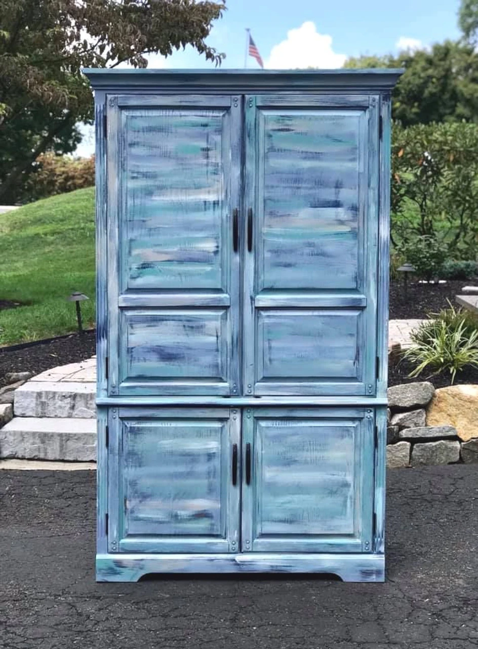 Non-Mortise Hinge - 5 Hole - Antique Copper - 2-1/2" H529BAC 5 Non-Mortise Hinge - 5 Hole - Antique Copper - 2-1/2" H529BAC - Image 5