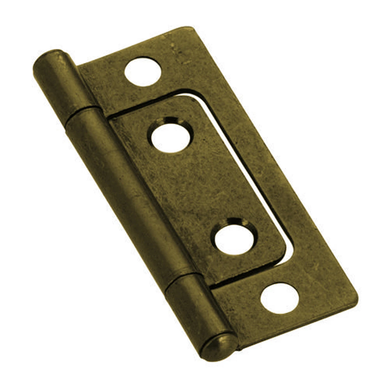 Non-Mortise Hinge - Antique Brass 2" H13-H529AAB 1 Non-Mortise Hinge - Antique Brass 2" H13-H529AAB