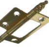 Non-Mortise Hinge - Finial Tips - Antique Brass - 2" H531AB