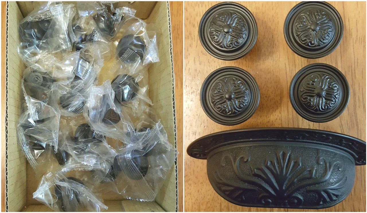 2-1/2" Baroque Scroll Work Cup Pull Oil Rubbed Bronze 11 2-1/2" Baroque Scroll Work Cup Pull Oil Rubbed Bronze - Image 11