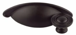 2-1/2" Country Store Cup Pull Oil Rubbed Bronze -D'Lawless Hardware Shop oil rubbed bronze country store cup pull 64mm p17 p2636 ob 10 53765.1658327206