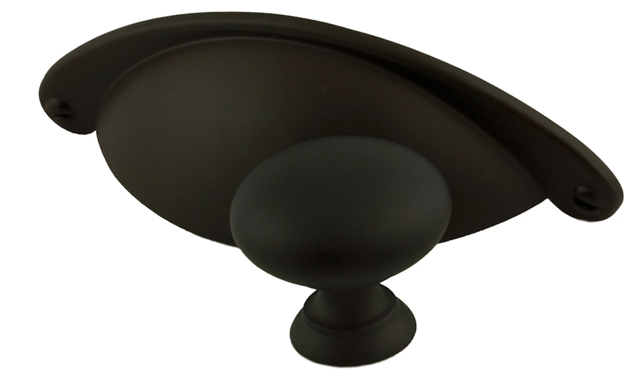1-1/4" Country Store Knob Oil Rubbed Bronze 2 1-1/4" Country Store Knob Oil Rubbed Bronze - Image 2