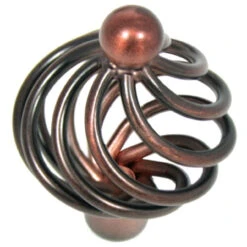 1-3/8" Mission Bay Bird Cage Knob Oil Rubbed Bronze