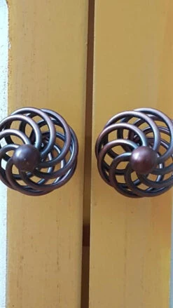 1-3/8" Mission Bay Bird Cage Knob Oil Rubbed Bronze 5 1-3/8" Mission Bay Bird Cage Knob Oil Rubbed Bronze -D'Lawless Hardware Shop oil rubbed bronze mission bay cabinet knob 99913 4 59442.1700936324