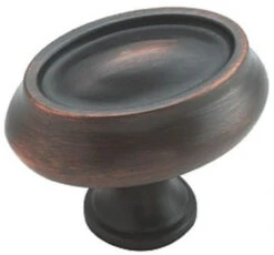 Amerock 1-1/2" Oval Knob Oil Rubbed Bronze