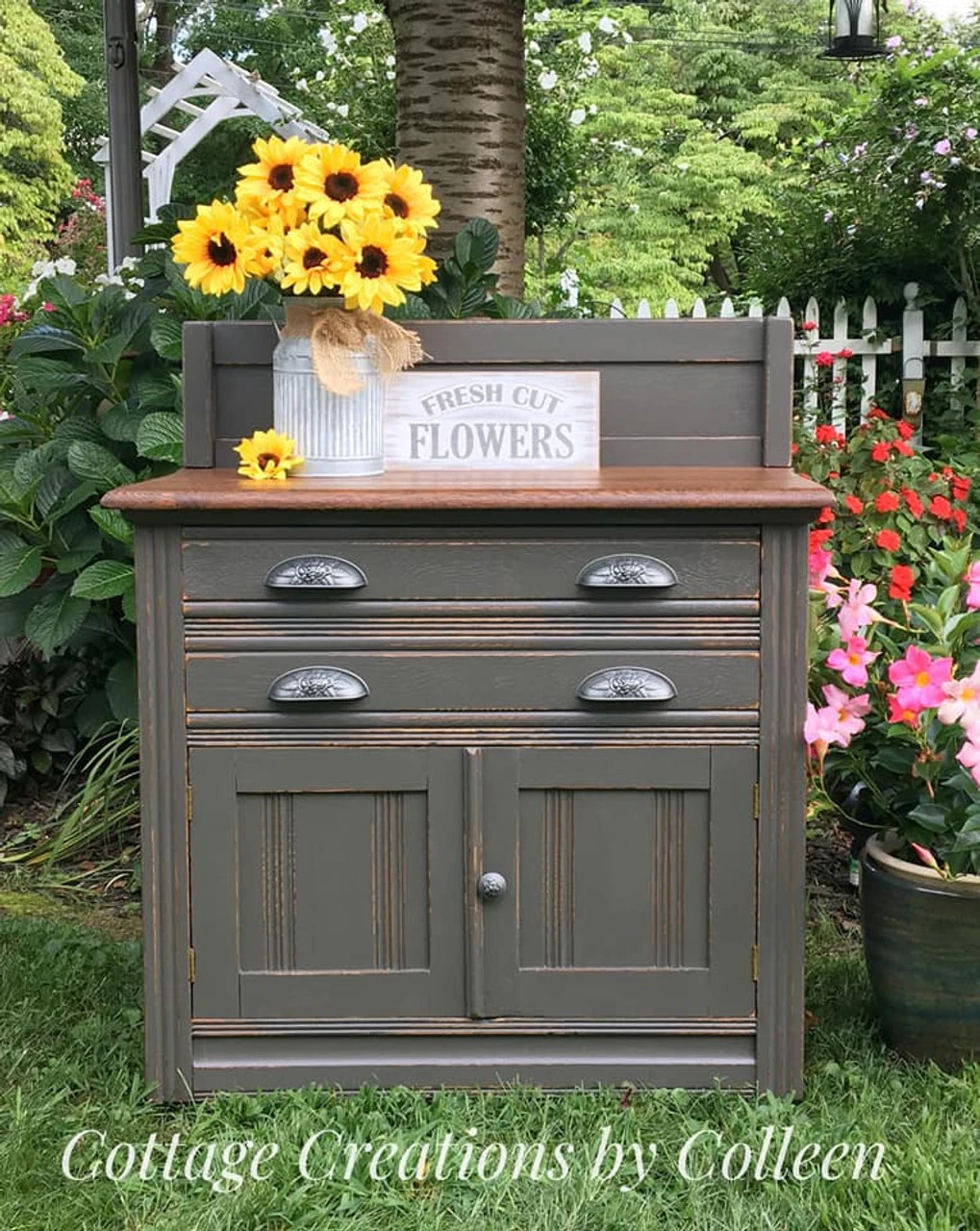 1-1/4" Old Rose Knob Antique Pewter 5 1-1/4" Old Rose Knob Antique Pewter - Image 5