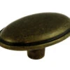 Liberty 1-5/8" Oval Knob Antique English