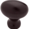 Liberty 1-3/16" Oval Knob Dark Oil Rubbed Bronze