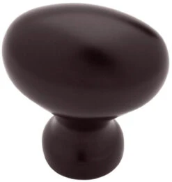 Liberty 1-3/16" Oval Knob Dark Oil Rubbed Bronze