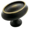 Amerock 1-1/2" Oval Manor Knob Roman Bronze
