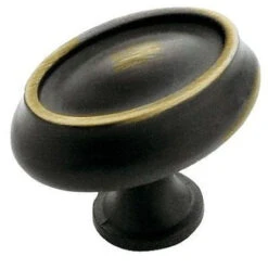 Amerock 1-1/2" Oval Manor Knob Roman Bronze