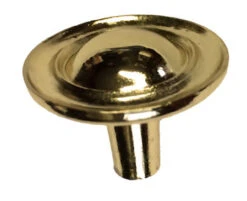 AS-IS 1-1/4" Allison-Amerock Bright Brass Knob