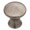 Liberty 1-1/8" North Hampton Serenity Knob Heirloom Silver